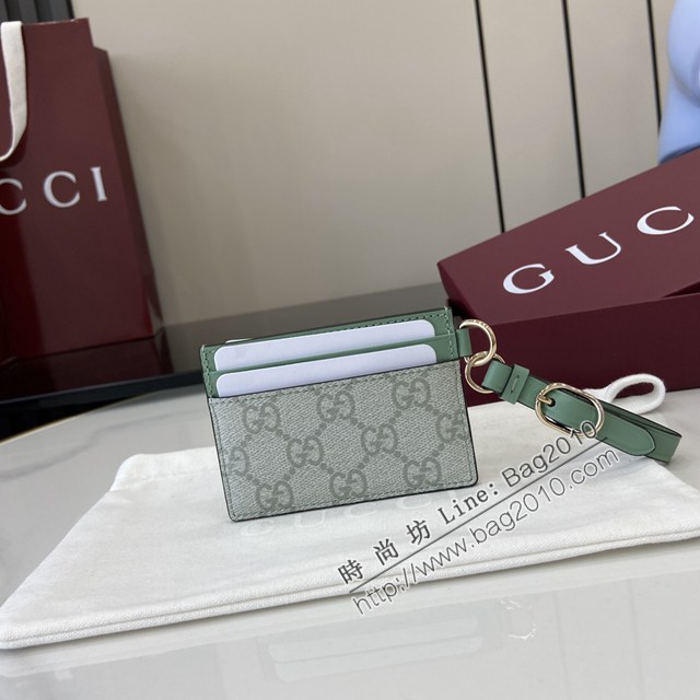 Gucci專櫃古馳最新款卡包卡夾零錢包 jh2774型號：819121